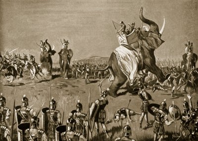 The Battle of Magnesia, 190 BC by Leslie Mosley